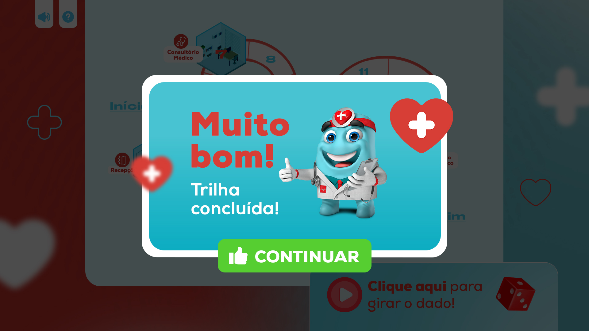 Tela do Educaverso no projeto AMORSAÚDE